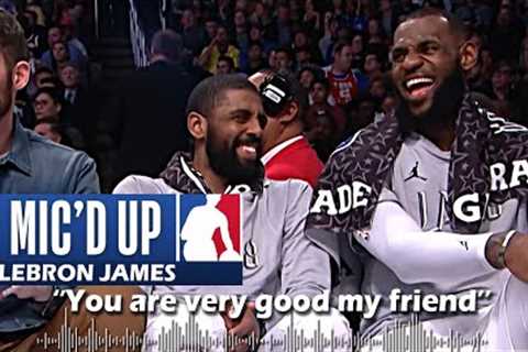 NBA LeBron James Mic'd Up MOMENTS 🔊🎤