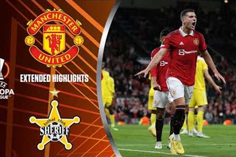Man. United vs. Sheriff: Extended Highlights | UEL Group Stage MD 5 | CBS Sports Golazo