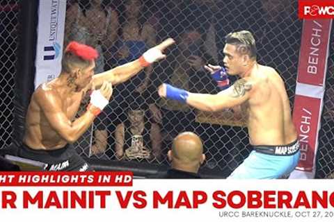 Trending! Mr Mainit vs Map Soberano Fight Highlights | URCC Bareknuckle in HD