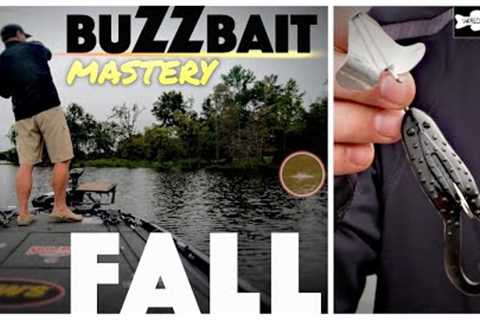 Buzzbait Tips for Explosive Fall Bass Fishing