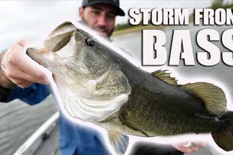STORM FRONT BASS FISHING for  BIG BITES