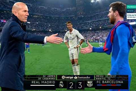 The Day Lionel Messi Showed Cristiano Ronaldo &amp; Zinedine Zidane Who Is The Boss