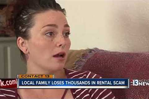 Local family loses thousands in rental scam