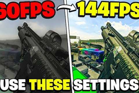 BEST PC Settings for Modern Warfare 2! (Optimize FPS &amp; Visibility)