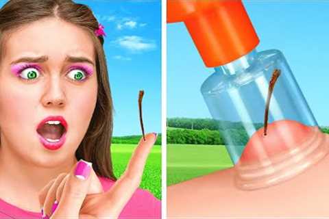 MUST HAVE GADGETS FOR PARENTS || DIY Genius Travel Parenting Hacks &amp; Funny Crafts By 123 GO!..