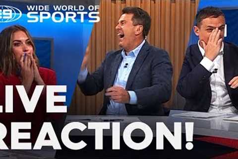 Commentators react to THAT insane India-Pakistan finish! | Wide World of Sports