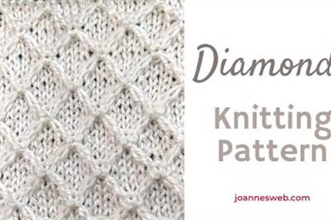 Diamonds Knitting Pattern