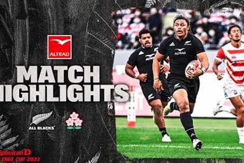 HIGHLIGHTS | All Blacks v Japan 2022 (Tokyo)