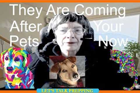 They Are Coming After Your Pets Now