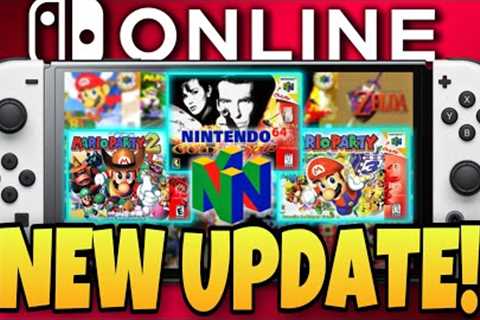 Nintendo Switch Online NEW N64 Games Update Just Appeared!