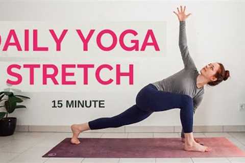 15 min DAILY YOGA STRETCH | Full Body Stretch For Flexibility | Yoga with Uliana