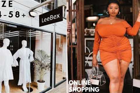 Let's shop Lee Bex by Thick Leeyonce | Online shopping| No budget| Size 34-50 Plus size fashion