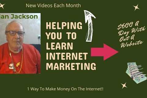 Why Be an Affiliate Marketer?  Passive income.