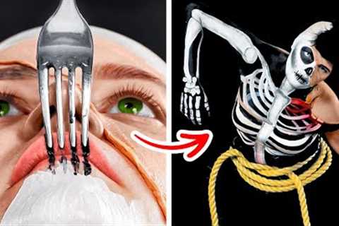 Spooky Halloween Makeup And Costume Ideas