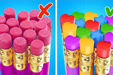 VIRAL SCHOOL HACKS AND CRAFTS! BEST BACK TO SCHOOL IDEAS