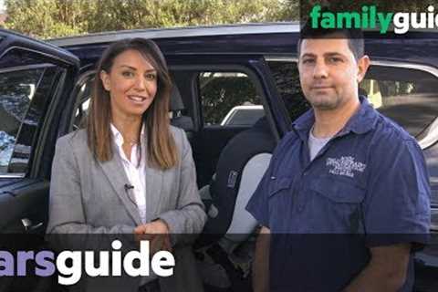 How to install a rear facing baby car seat