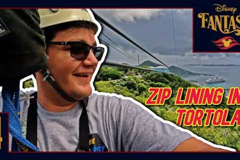Disney Fantasy Cruise 4 | Zip Lining in Tortola and Pirate Night