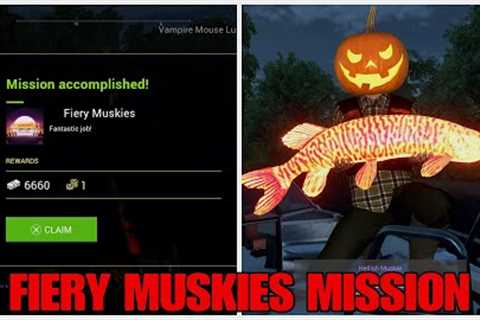 Fiery Muskies - Halloween Event Mission At Saint Croix Lake- Fishing Planet