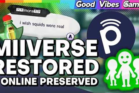 Miiverse is Back on Wii U &amp; 3DS