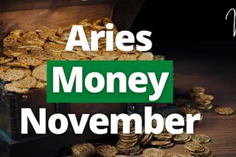 ARIES - THE GIFT OF OPPORTUNITY! November Career and Money Tarot Reading