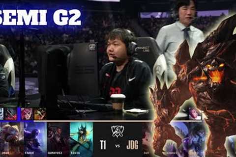 T1 vs JDG - Game 2 | Semi Finals LoL Worlds 2022 | T1 vs JD Gaming - G2 full game