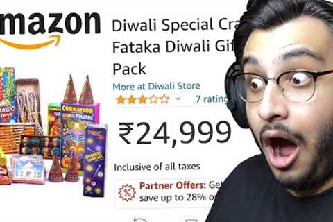 I BOUGHT DIWALI CRACKERS FROM AMAZON