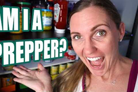 Prepper Food Storage Pantry Organization