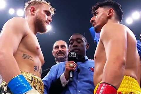 Jake Paul (USA) vs AnEsonGib | KNOCKOUT, BOXING fight, HD