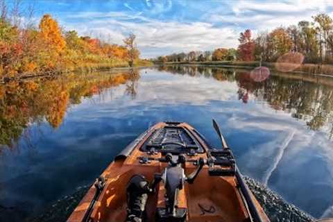 Fall Bass Fishing on Beautiful Canal