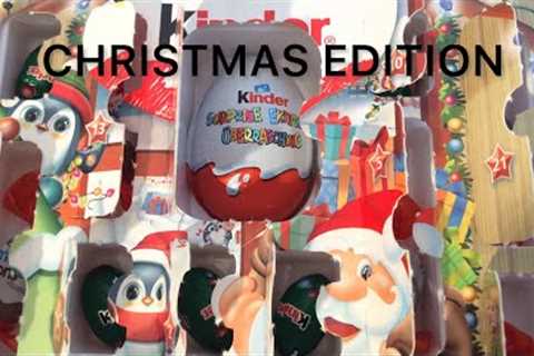 Christmas Edition Kinder  Calendar 2022 ASMR Unboxing