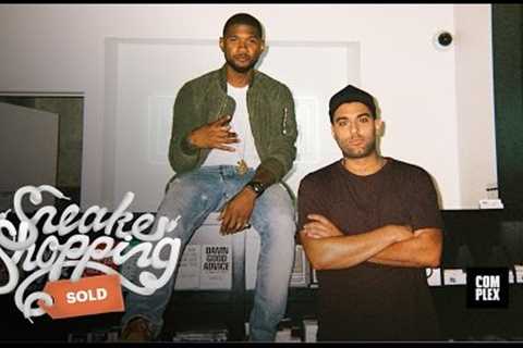 Usher Goes Sneaker Shopping with Complex