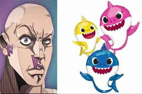 The Rock reacts to Baby Shark : (the rock eyebrow raise) #9