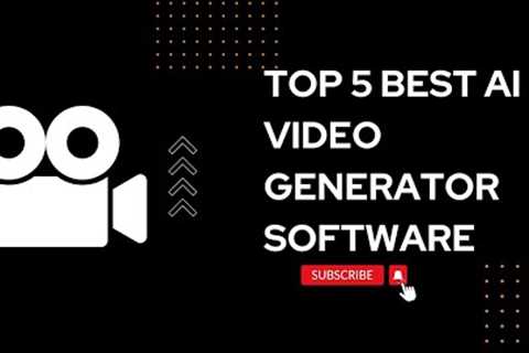 Top 5 Best AI Video Generator Software - Collabig Reviews