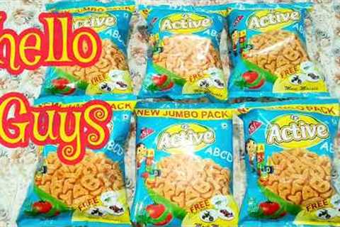 Active ABCD Snacks With Free Amazing Gift Inside | Unboxing &amp; Review |