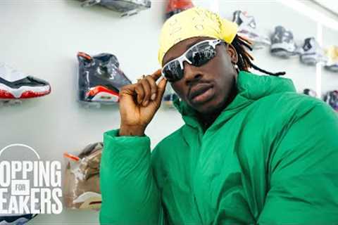 Fireboy DML Goes Shopping for Sneakers at Kick Game