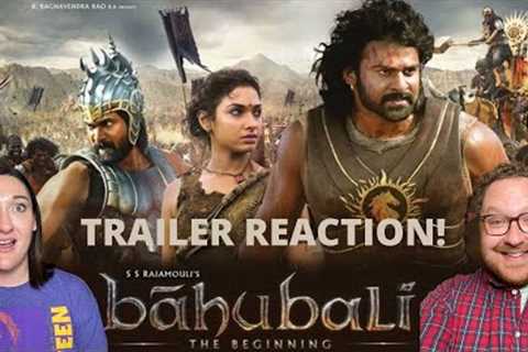 BAAHUBALI: THE BEGINNING (2015) TRAILER REACTION!!