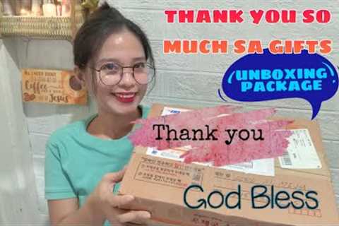 UNBOXING GIFTS FROM KOREA!