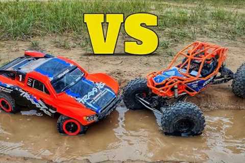 Traxxas Slash 4x4 VXL vs Axial Ryft RBX10 | Remote Control Car | RC Cars