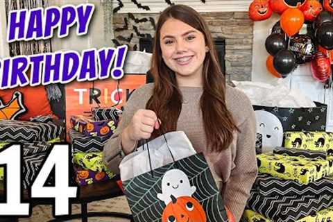Celebrating Gracelynn's 14th BiRTHDAY! *OPENING PRESENTS*