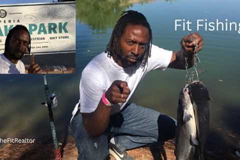 Hesperia Lake Fishing | Hesperia Lake | Catfish | Tilapia | Garlic Mackerel #theFitRealtor