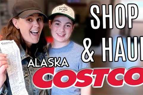Costco Shop W/ Me and Haul | Alaska Prices $$$
