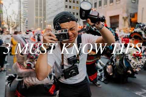 3 MUST KNOW Tips for Better Street Photography