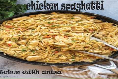 Tasty Spaghetti Recipe | Chicken Vegetable Spaghetti | Homemade Spaghetti Recipe |kitchen with anisa