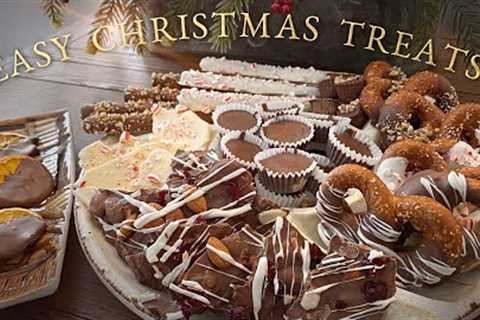 Easy No Bake Christmas Treats - 6 Simple &amp; Quick Last Minute Christmas Treat Recipes
