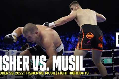 FASTEST FINISH FOR FISHER | Johnny Fisher vs. Dominik Musil Fight Highlights