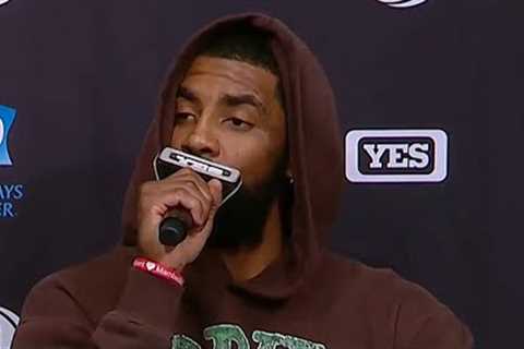 Kyrie Irving on his Recent Social Media Post, Postgame Interview