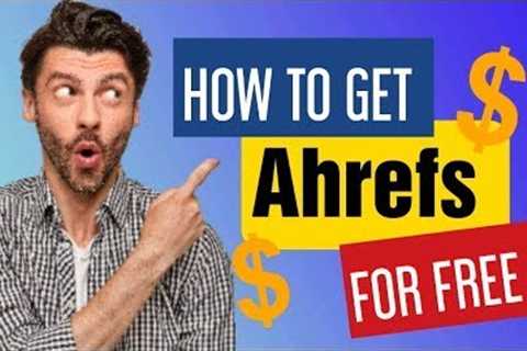 Ahrefs Free Premium Account | AHREFS FOR FREE | Ahrefs Tool For Free 2022