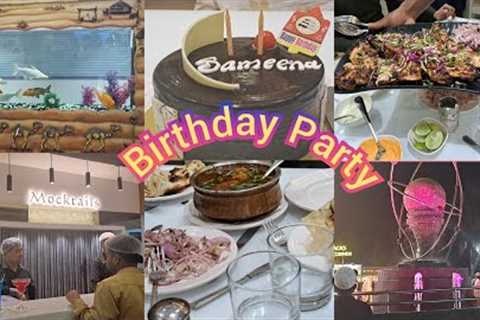 Arabian Restro Fountain | Fountain Hotel Mira Road | Birthday Haul | Birthday Vlog 2022| Gifts,Food