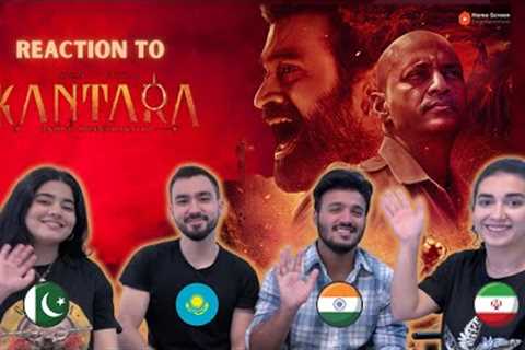 Kantara - Official Trailer Reaction | Rishab Shetty, Sapthami G | Hombale Films | Foreigners React