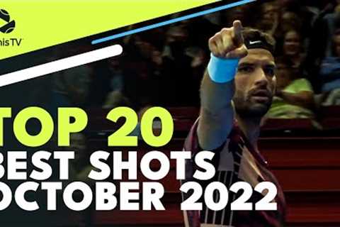 Top 20 Best Shots &amp; Rallies | October 2022